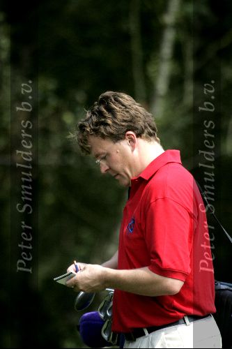 Hilversum 4 augustus 2004
Prins Friso op de pro-am op de Hilversums golfclub.