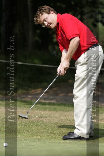 Hilversum 4 augustus 2004
Prins Friso op de pro-am op de Hilversums golfclub.