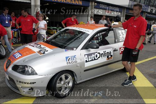 Zandvoort 6 augustus 2004
Prins Pieter Christiaan racen op circuit Zandvoort