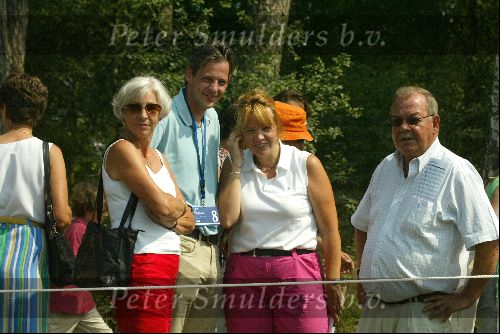 Zondag 8 Augustus 2004
Dutch KLM Open 2004 Golf
Hilversumsche golfclub
Abe Jan Ter beek met zijn vader Relus ter Beek en gezin