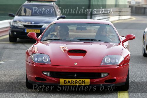 Zandvoort 7 augustus 2004
Robert Schoemacher met Jacky Ickx in Ferrari op circuit zandvoort