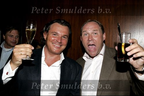 Amsterdam 25 augustus 2004
Presentatie nieuwe blad Zuid .
Steven Beek met Toine
