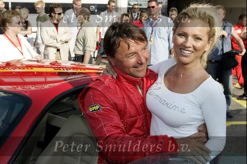 Zandvoort 7 augustus 2004
Tatjana samen met oud ferari coureur Rene Arnoux