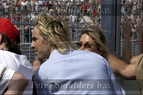 Zandvoort, 8 Augustus 2004
Masters of formule 3 op racecircuit zandvoort
Chris Zegers en Wendy v Dijk