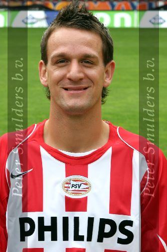 Eindhoven, 8 Augustus 2005 
Perspresentatie Selektie PSV Seizoen 2005/2006
Jan Vennegoor of Hesselink