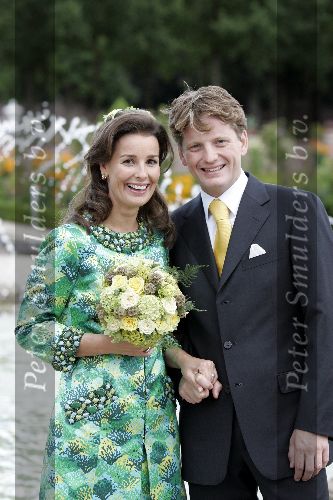 Apeldoorn 25 augustus 2005
Trouwen Prins Pieter Christiaan en Anita v Eijk.