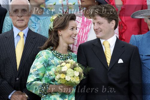 Apeldoorn 25 augustus 2005
Trouwen Prins Pieter Christiaan en Anita v Eijk.