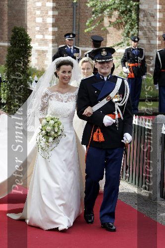 Noordwijk 27 augustus 2005
Trouwen Prins Pieter Christiaan en Anita v Eijk.