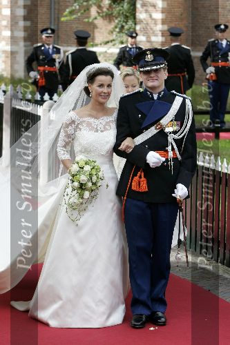 Noordwijk 27 augustus 2005
Trouwen Prins Pieter Christiaan en Anita v Eijk.