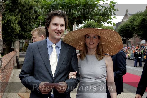 Noordwijk 27 augustus 2005
Trouwen Prins Pieter Christiaan en Anita v Eijk.
Barbara Boomsma met man