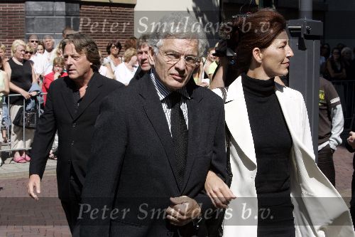 Venlo 29 augustus 2005
Begrafenis Glenn Corneille in Venlo.
Ben Cramer met zijn vrouw