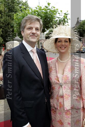 Noordwijk 27 augustus 2005
Trouwen Prins Pieter Christiaan en Anita v Eijk.
Chris Breedveld met vrouw