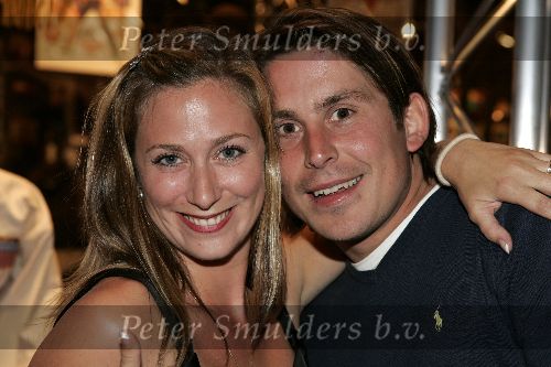 Amsterdam 26 augustus 2005
Opening Elvis tentoonstelling in beurs v Berlage.
Lodewijk Hoekstra met Fabienne de Vries