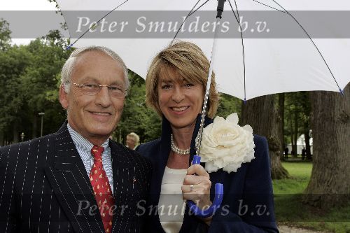 Apeldoorn 25 augustus 2005
Trouwen Prins Pieter Christiaan en Anita v Eijk.
...Fabius met Tineke de Groot
