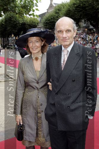 Noordwijk 27 augustus 2005
Trouwen Prins Pieter Christiaan en Anita v Eijk.
Frank Houben met vrouw