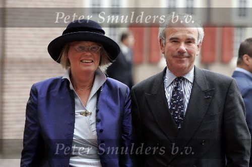 Apeldoorn 25 augustus 2005
Trouwen Prins Pieter Christiaan en Anita v Eijk.
Frans Weisglas met vrouw