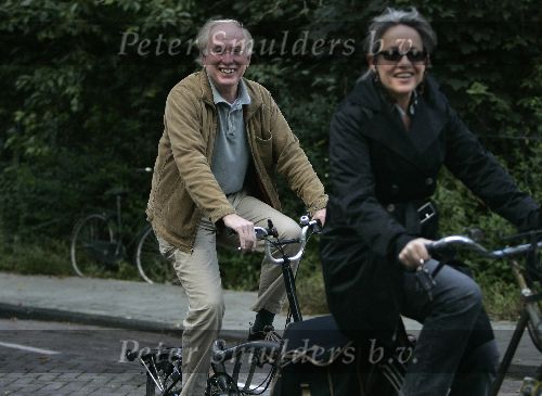 Amsterdam 6 augustus 2005
Fred Oster met zijn vrouw op de fiets