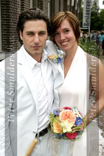 Aarle Rixtel 20 augustus 2005
Trouwen Nienke Romer met Frederik Brom.