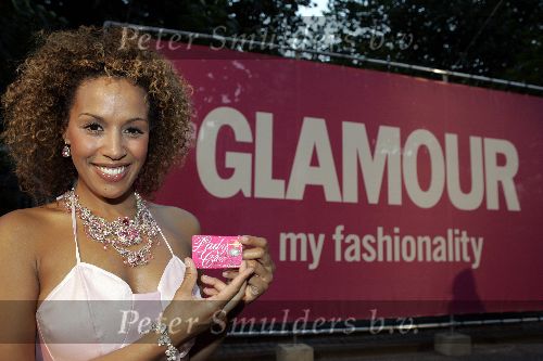 Amsterdam 31 augustus 2005
Presentatie Glamour en Lady card in Amstel hotel.
Glennis Grace