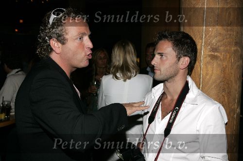 Rotterdam 7 augustus 2005
Monaco aan de maas feestje in de Jackie\'s.
Gordon  20 kg afgevallen met Jacob v Rozelaar
