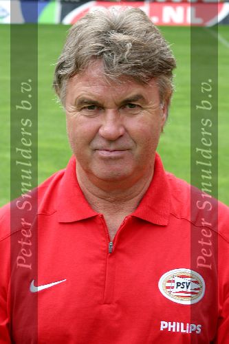 Eindhoven, 8 Augustus 2005 
Perspresentatie Selektie PSV Seizoen 2005/2006
Guus Hiddink