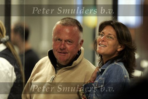 Schiphol 9 augustus 2005
Harry mens met zijn nieuwe vriendin Lara op  Schiphol