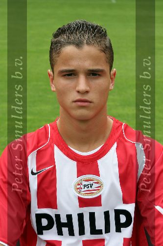 Eindhoven, 8 Augustus 2005 
Perspresentatie Selektie PSV Seizoen 2005/2006
Ibrahim Affeley