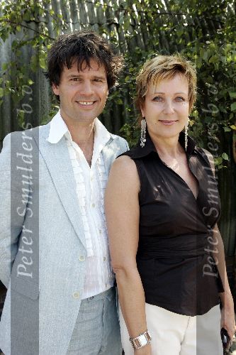 Amsterdam 17 augustus 2005
Perspresentatie rtl bij restaurant Rijk v Amsterdam.
Joris Lutz en Inge Ipenburg