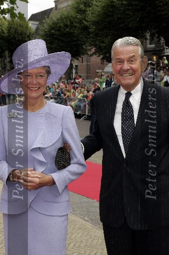 Noordwijk 27 augustus 2005
Jaap Rost Onnes met zijn vrouw Mary Rost Onnes