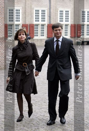 Apeldoorn 25 augustus 2005
Trouwen Prins Pieter Christiaan en Anita v Eijk.
Jan Peter Balkenende met vrouw