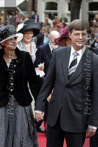 Noordwijk 27 augustus 2005
Jan Peter Balkenende met vrouw