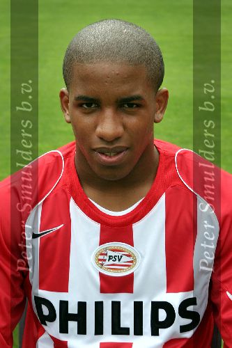 Eindhoven, 8 Augustus 2005 
Perspresentatie Selektie PSV Seizoen 2005/2006
Jefferson Farfan