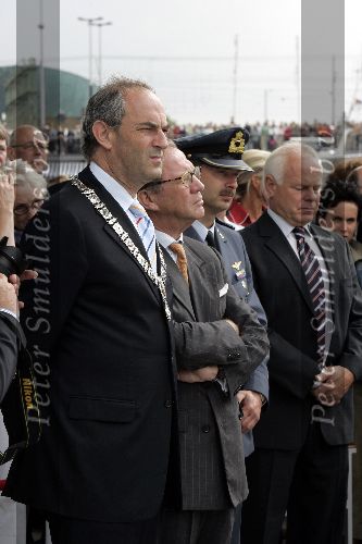 Amsterdam 20 augustus 2005
Koningin Beatrix doopt Beatrix catemaran voor het prinses Beatrix fonds op Sail 2005. Job Cohen