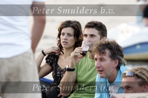 Amsterdam 18 augustus 2005
Deelnemers aan het Blok op sail.
Kim en Vasco
Het Blok 2005