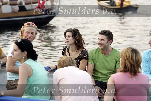 Amsterdam 18 augustus 2005
Deelnemers aan het Blok op sail.
Kim en Vasco
Het Blok 2005