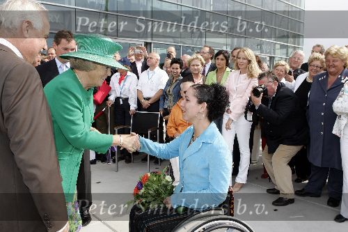 Amsterdam 20 augustus 2005
Koningin Beatrix doopt Beatrix catemaran voor het prinses Beatrix fonds op Sail 2005