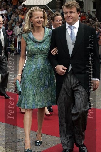 Noordwijk 27 augustus 2005
Trouwen Prins Pieter Christiaan en Anita v Eijk.
Prinses Mabel Wisse Smit en Prins Friso