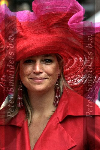 Noordwijk 27 augustus 2005
Trouwen Prins Pieter Christiaan en Anita v Eijk.
Maxima met Prins Willem Alexander