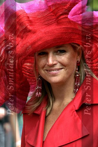 Noordwijk 27 augustus 2005
Trouwen Prins Pieter Christiaan en Anita v Eijk.
Maxima met Prins Willem Alexander