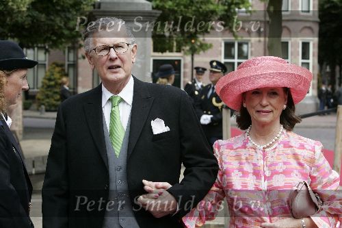 Noordwijk 27 augustus 2005
Trouwen Prins Pieter Christiaan en Anita v Eijk.
Broer Pieter v Vollenhoven met vrouw
