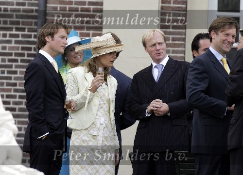 Apeldoorn 25 augustus 2005
Trouwen Prins Pieter Christiaan en Anita v Eijk.
Prins Carlos