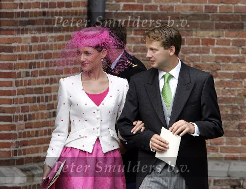 Noordwijk 27 augustus 2005
Trouwen Prins Pieter Christiaan en Anita v Eijk.
Prins Floris en Aimee