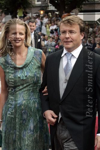 Noordwijk 27 augustus 2005
Trouwen Prins Pieter Christiaan en Anita v Eijk.
Prinses Mabel Wisse Smit en Prins Friso
