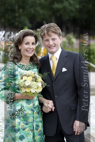 Apeldoorn 25 augustus 2005
Trouwen Prins Pieter Christiaan en Anita v Eijk.