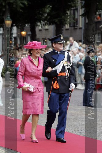 Noordwijk 27 augustus 2005
Trouwen Prins Pieter Christiaan en Anita v Eijk.
Prinses Margriet met Pieter Christiaan