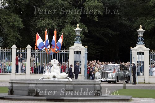 Apeldoorn 25 augustus 2005
Trouwen Prins Pieter Christiaan en Anita v Eijk.
Rolls Royce trouwauto