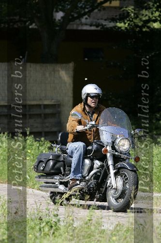 Amsterdam 17 augustus 2005
Ron Brandsteder op zijn Motor
