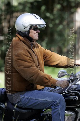Amsterdam 17 augustus 2005
Ron Brandsteder op zijn motor
