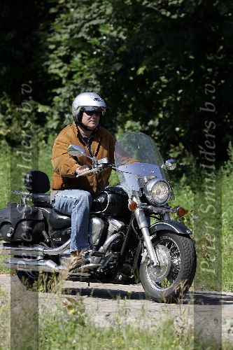 Amsterdam 17 augustus 2005
Ron Brandsteder op zijn Motor