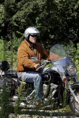Amsterdam 17 augustus 2005
Ron Brandsteder op zijn motor